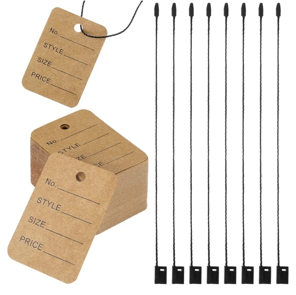 NWT Outus 1000 Pcs Price Tags with String Attached - Picture 1 of 2